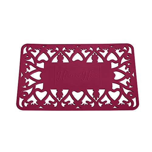 Silicone Trivet Hot Pad 9"x13" (Red Wine)