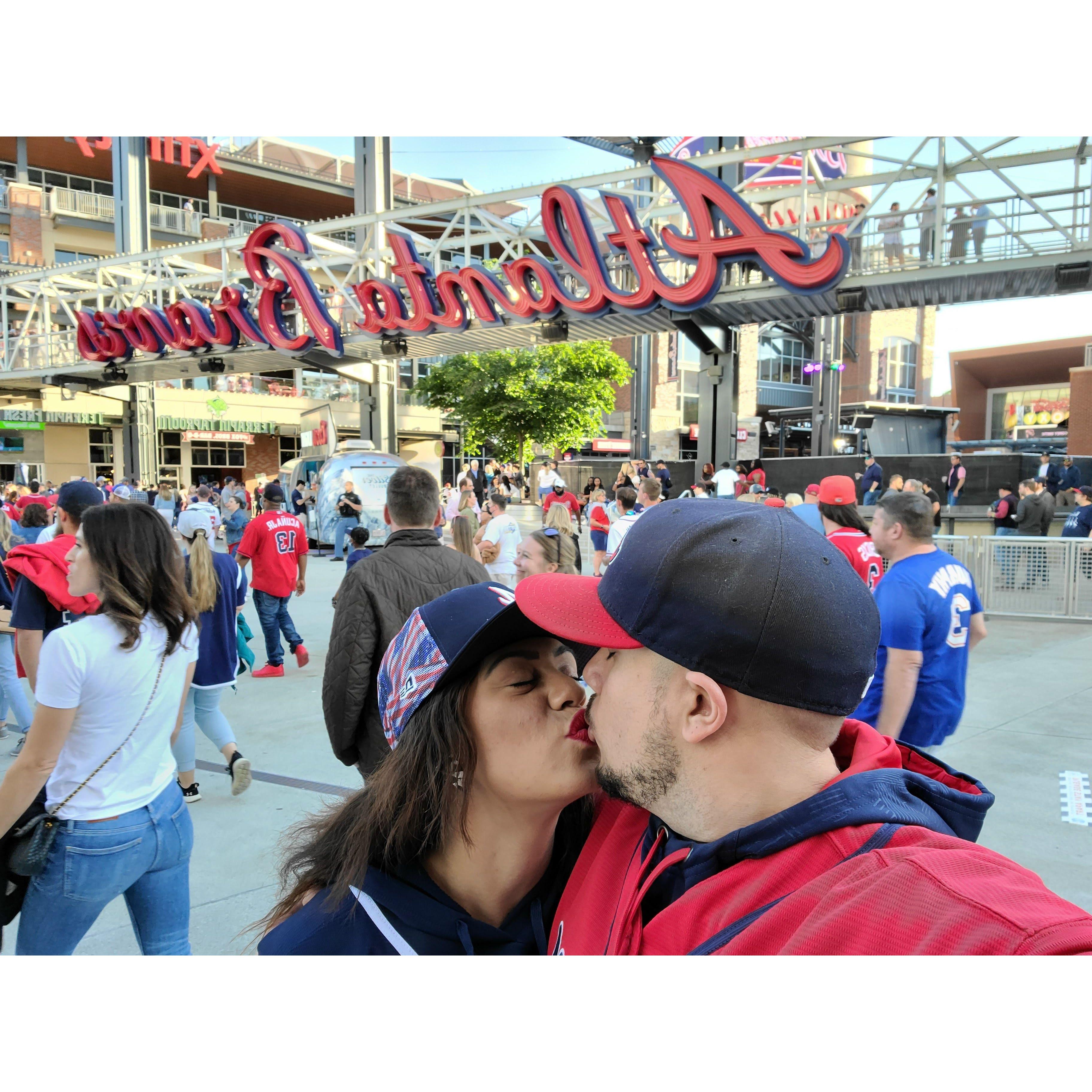 Start of what would become a magical 2021 Braves season!
