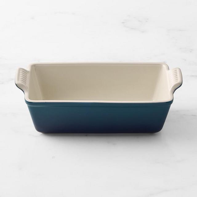 Le Creuset Heritage Stoneware Loaf Pan, Small, Agave