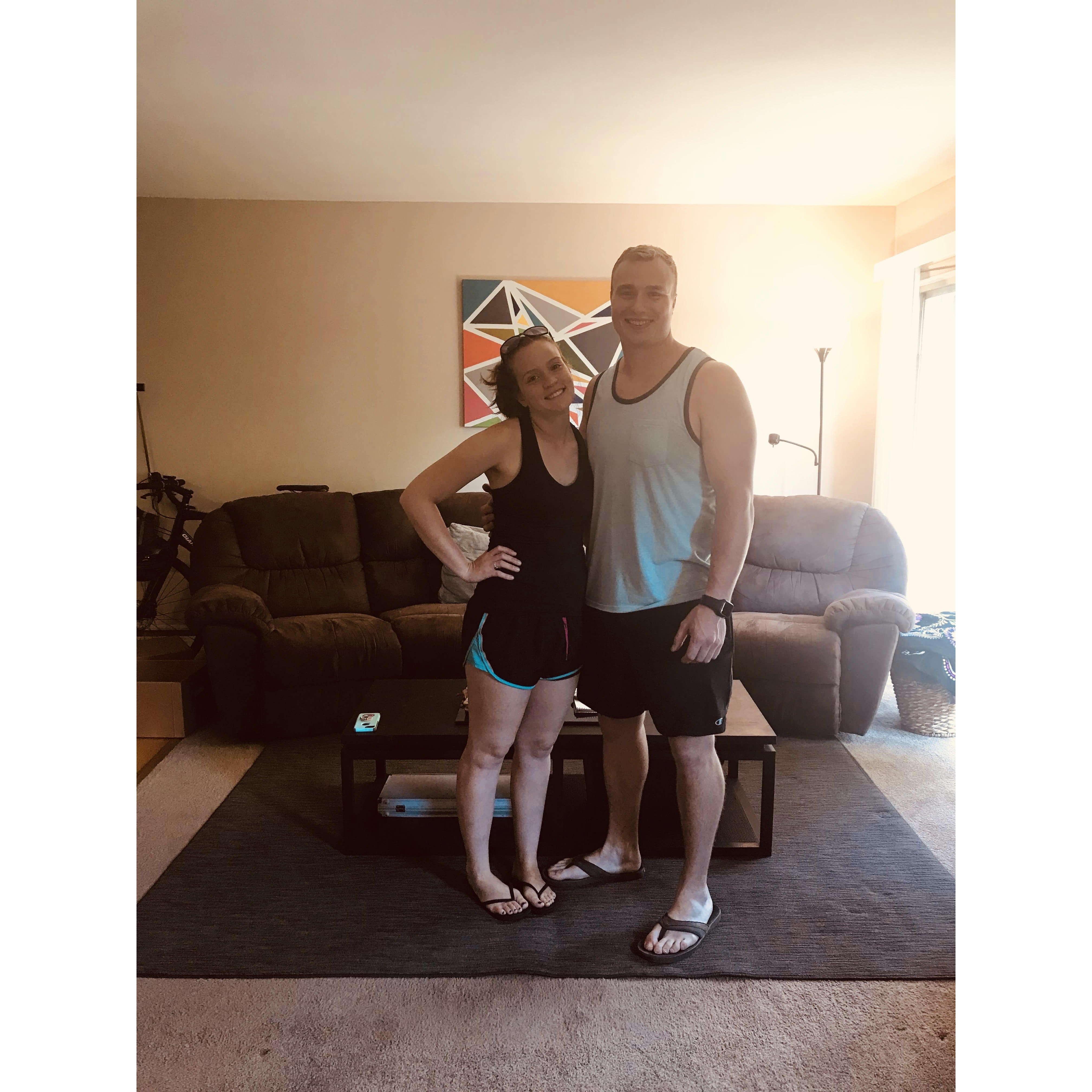 First apartment together