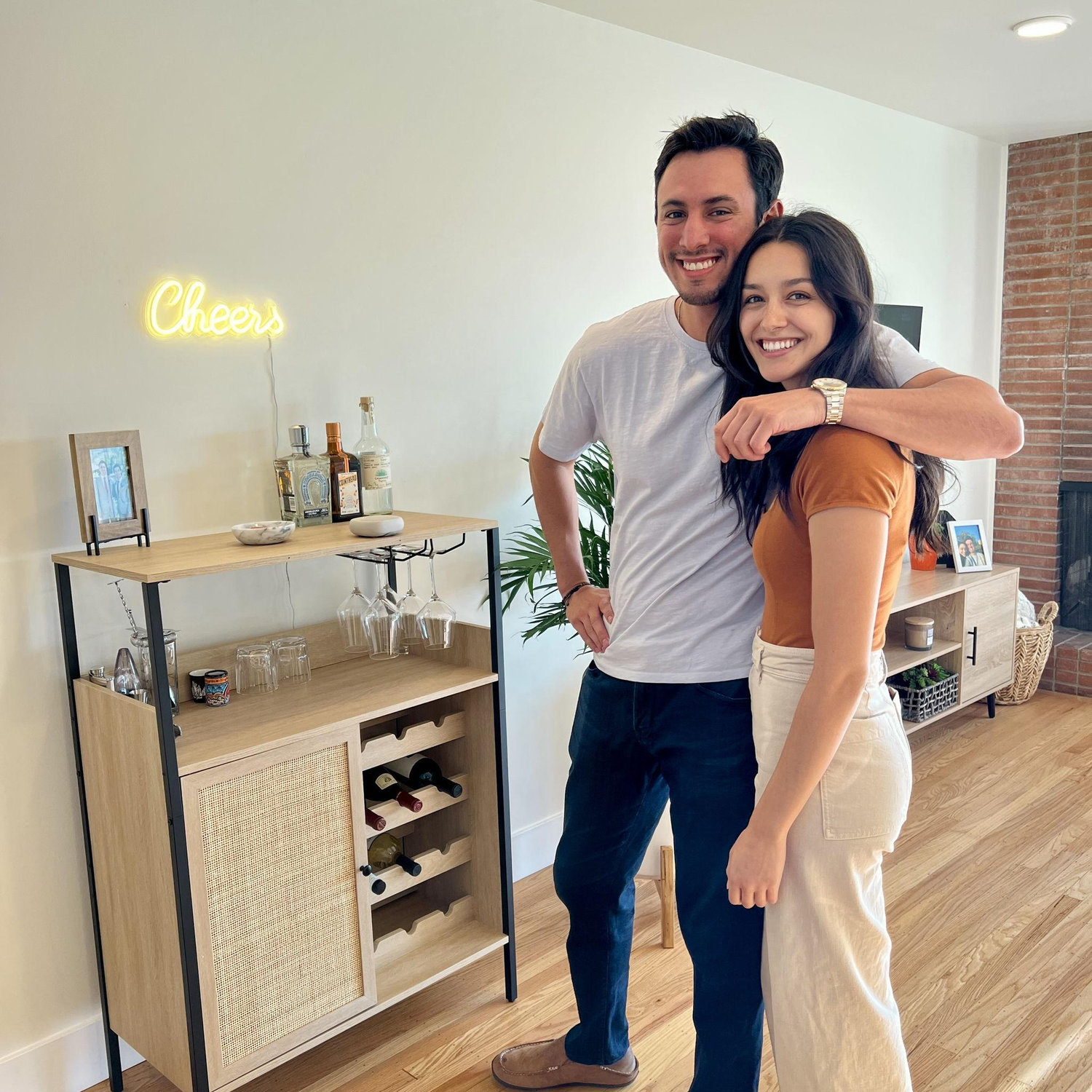 Moved into our first apartment in SF