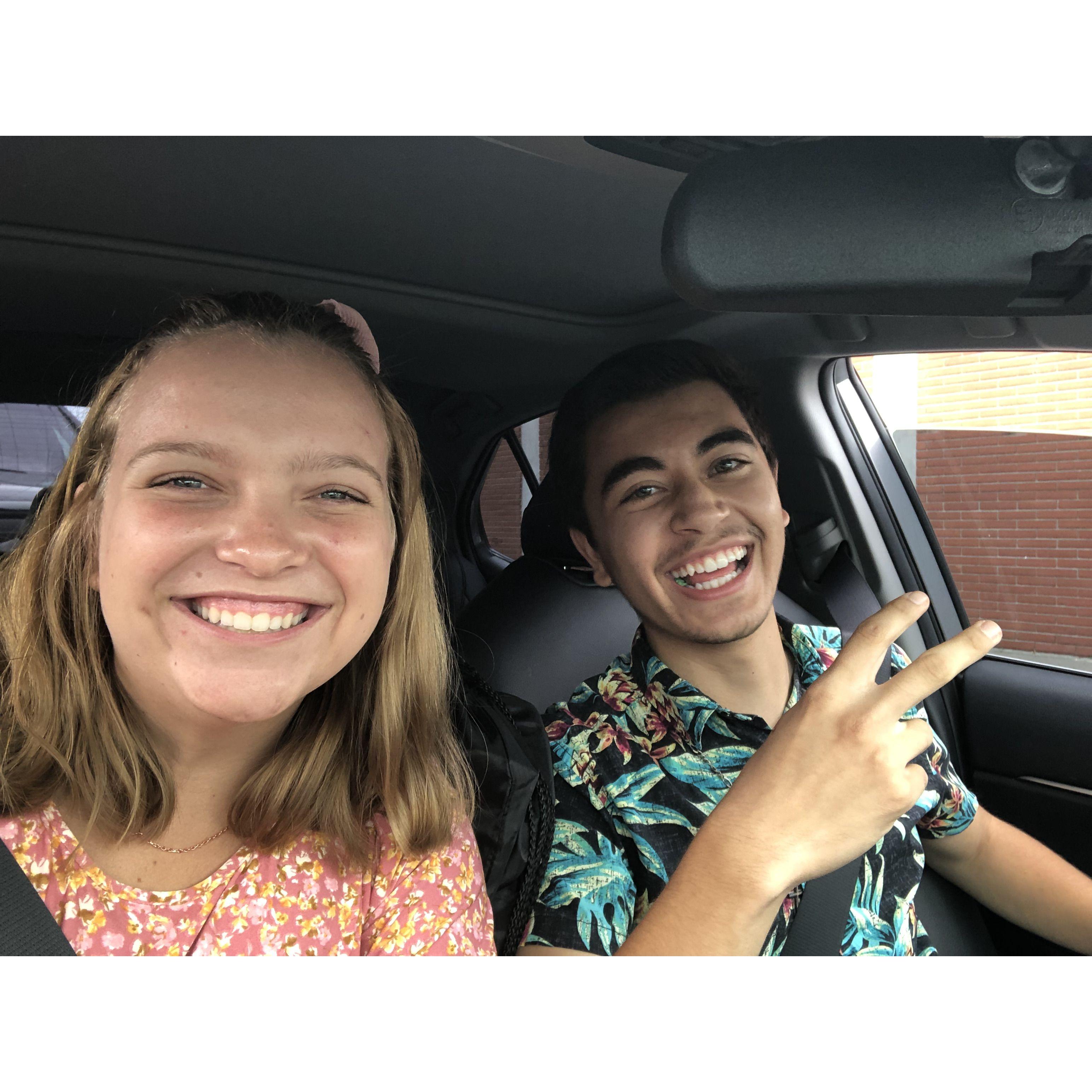 First Date August 22, 2021