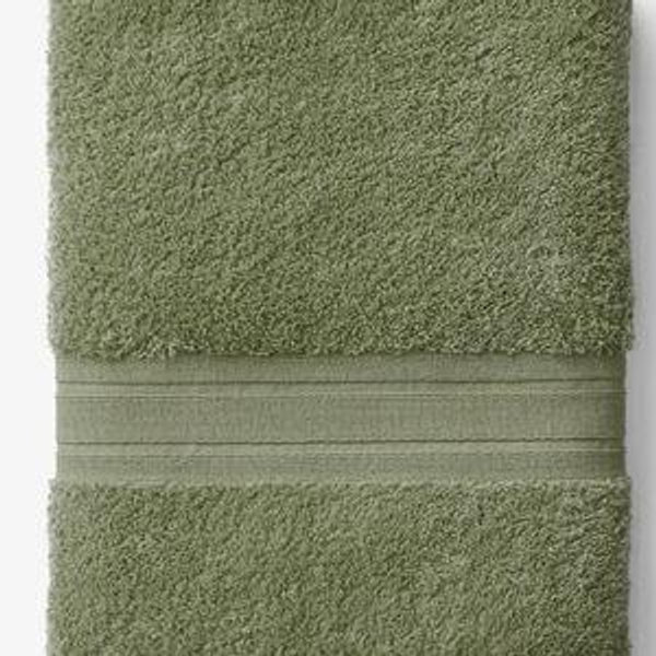 Marsh Green Turkish Cotton Bath Sheet (XL Towel)