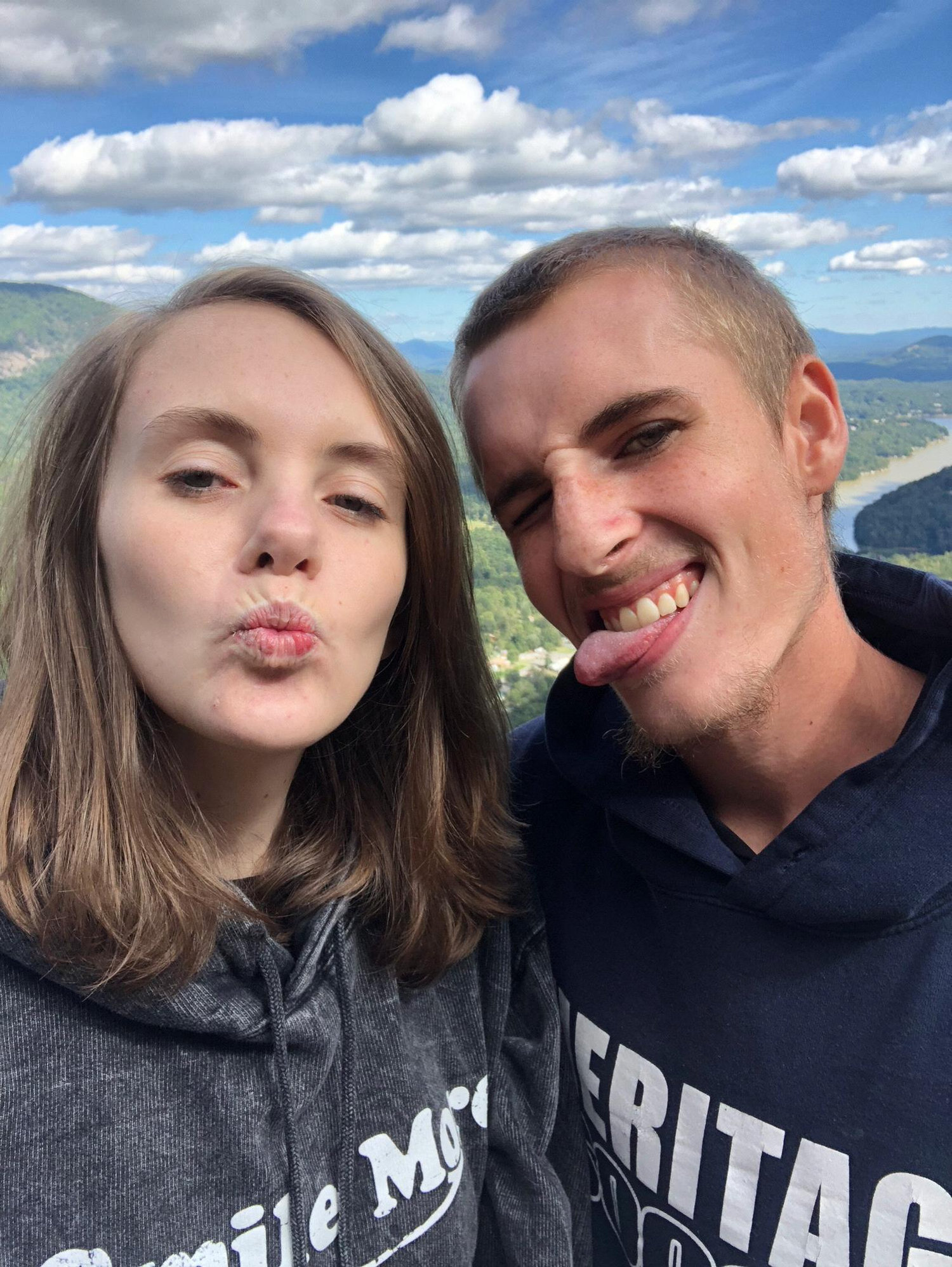 Right before we got engaged!