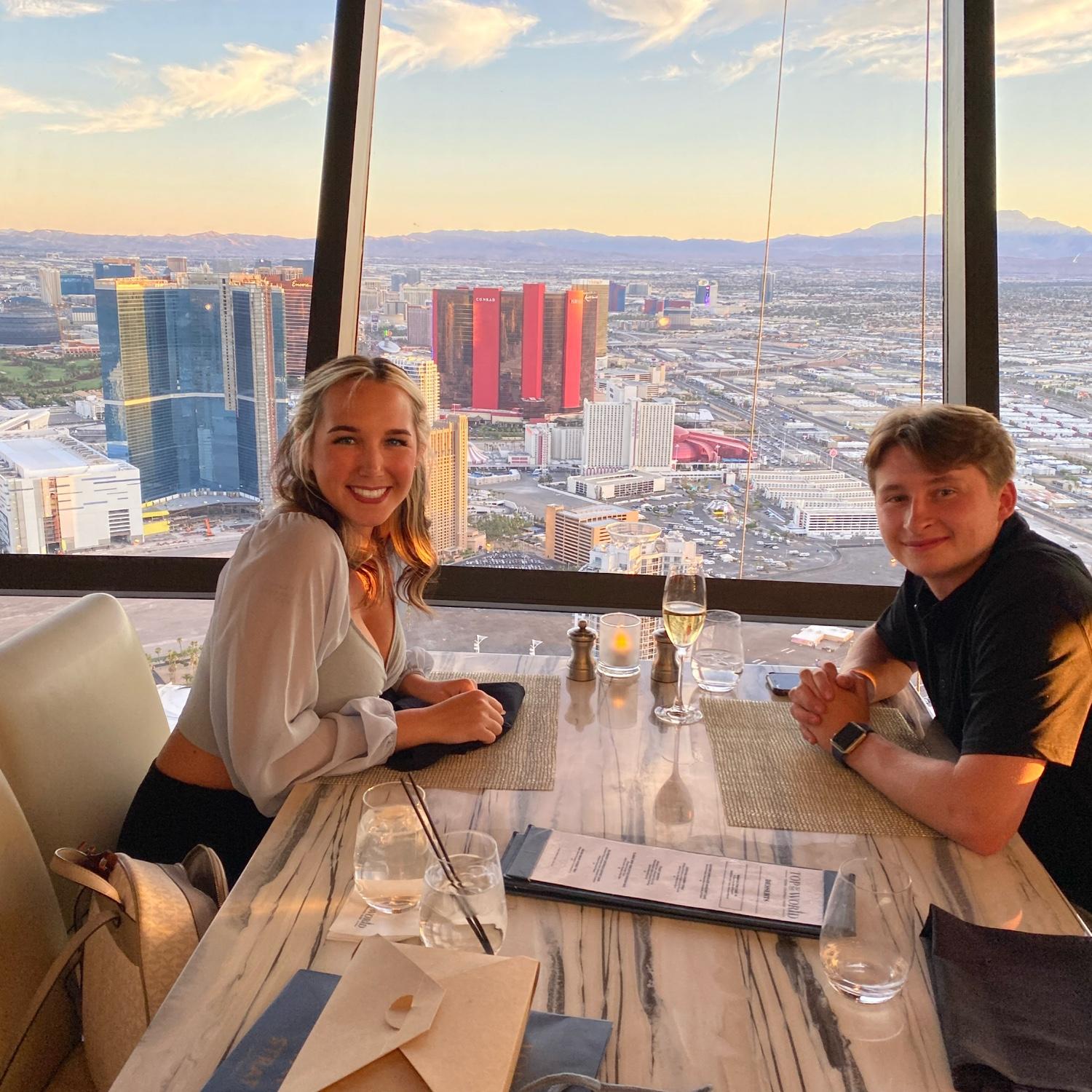 Our first trip as a couple to Vegas we go!