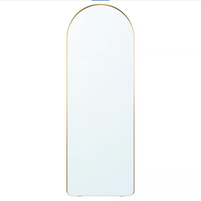 LINDBYN Mirror - gold 23 5/8x66 7/8 "