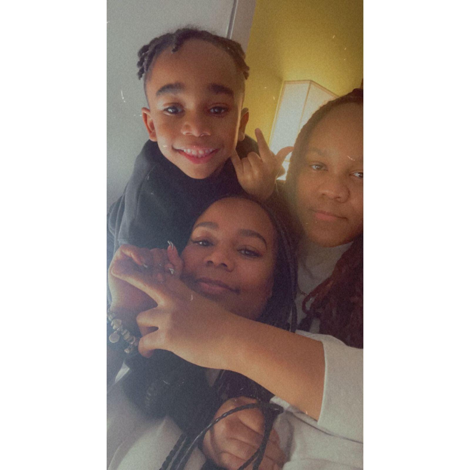 Our first family selfie