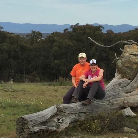 Our time walking the trails around Bonner in Canberra 2015