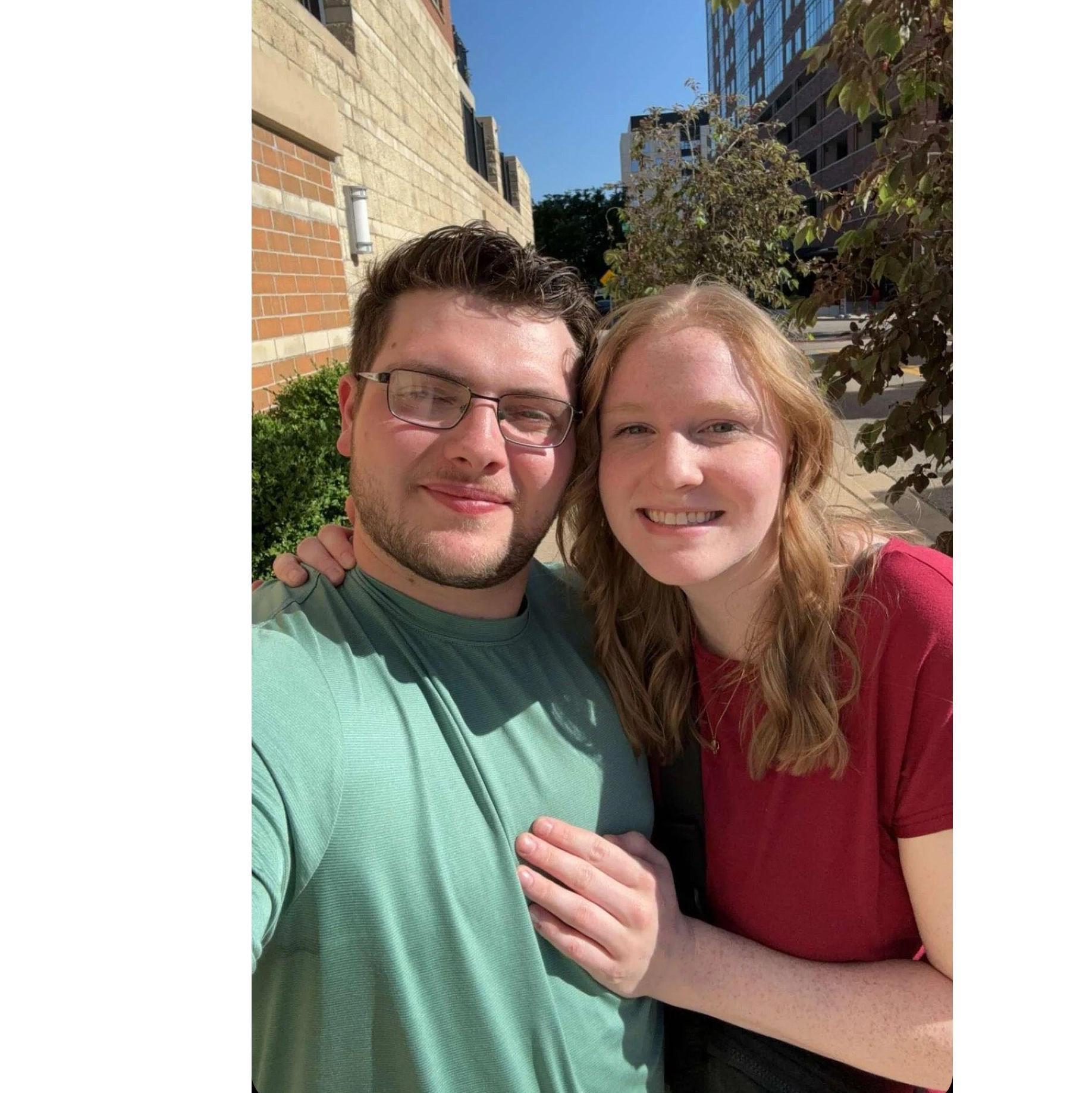 One of many dates in Downtown Grand Rapids