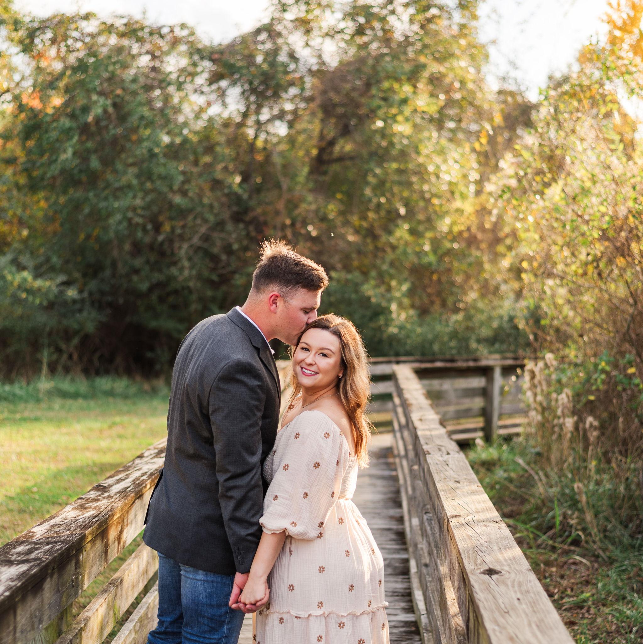 Engagement Photos by Emily Saunders in New Bern where Dustin proposed!