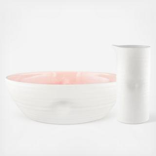 Pinch Pitcher & Serving Bowl Set