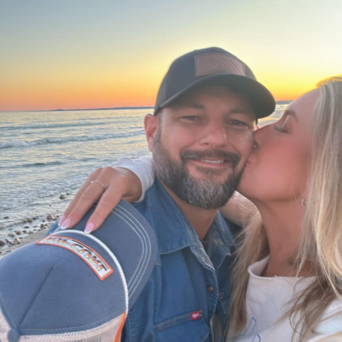 date night motorcycle ride to the beach on Cape Cod