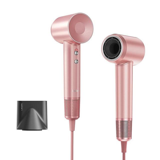 Laifen Hair Dryer Negative Ionic Blow Dryer with Magnetic Nozzle (Cherry Pink)