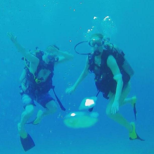 The "scuba diving" one