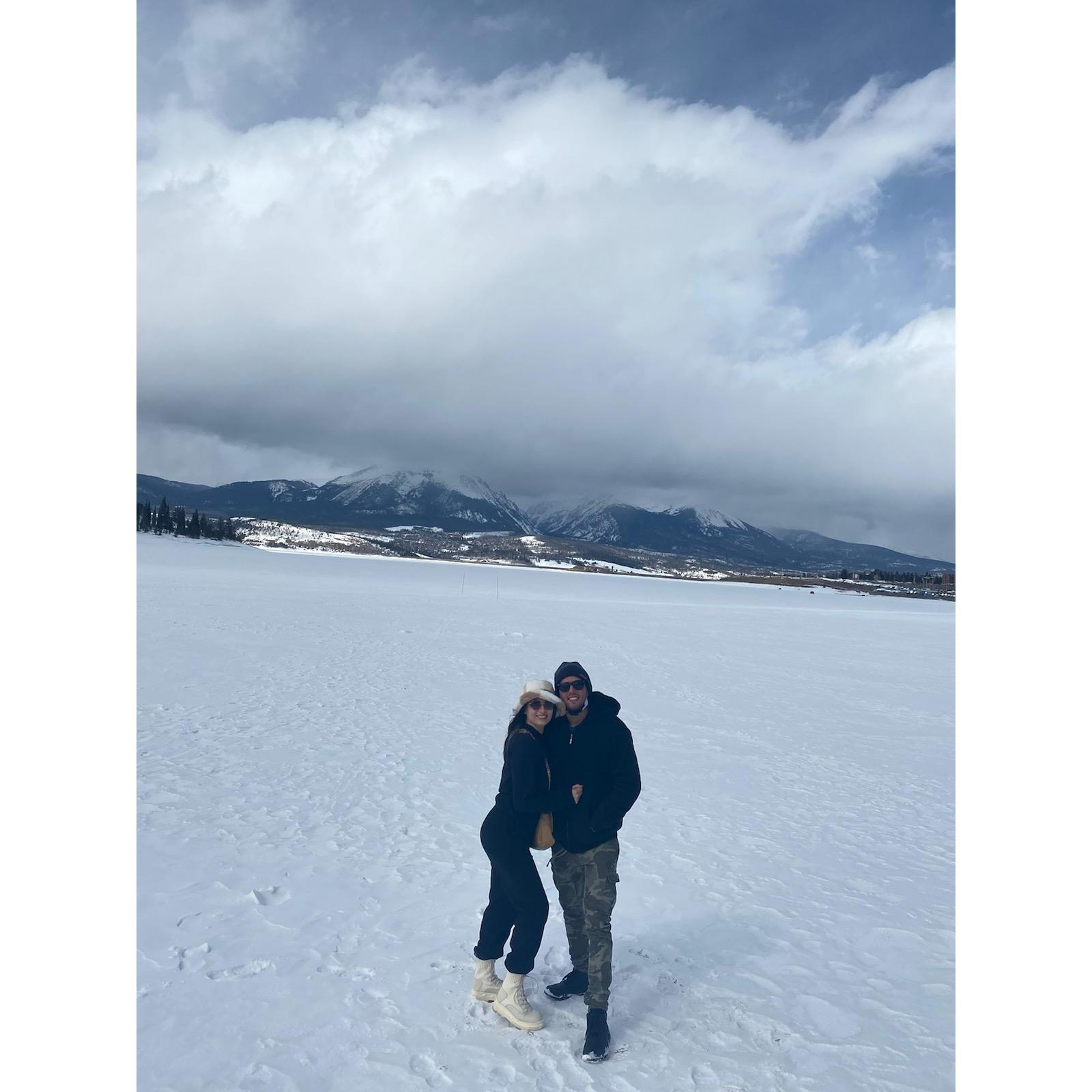 Us in Silverthorne, Colorado