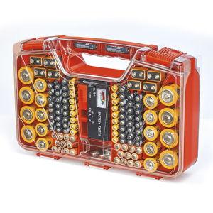 Battery Daddy Battery Organizer 180-Compartment Medium Plastic Small Parts Organizer