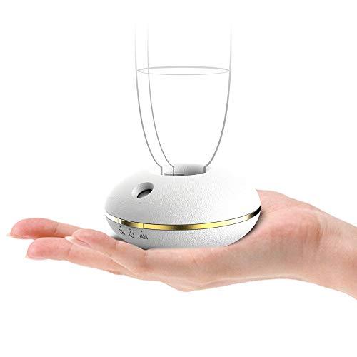 Fancii Cool Mist Personal Humidifier - Portable Mini Travel Tabletop Humidifier - USB & Battery Operated, Water Bottle