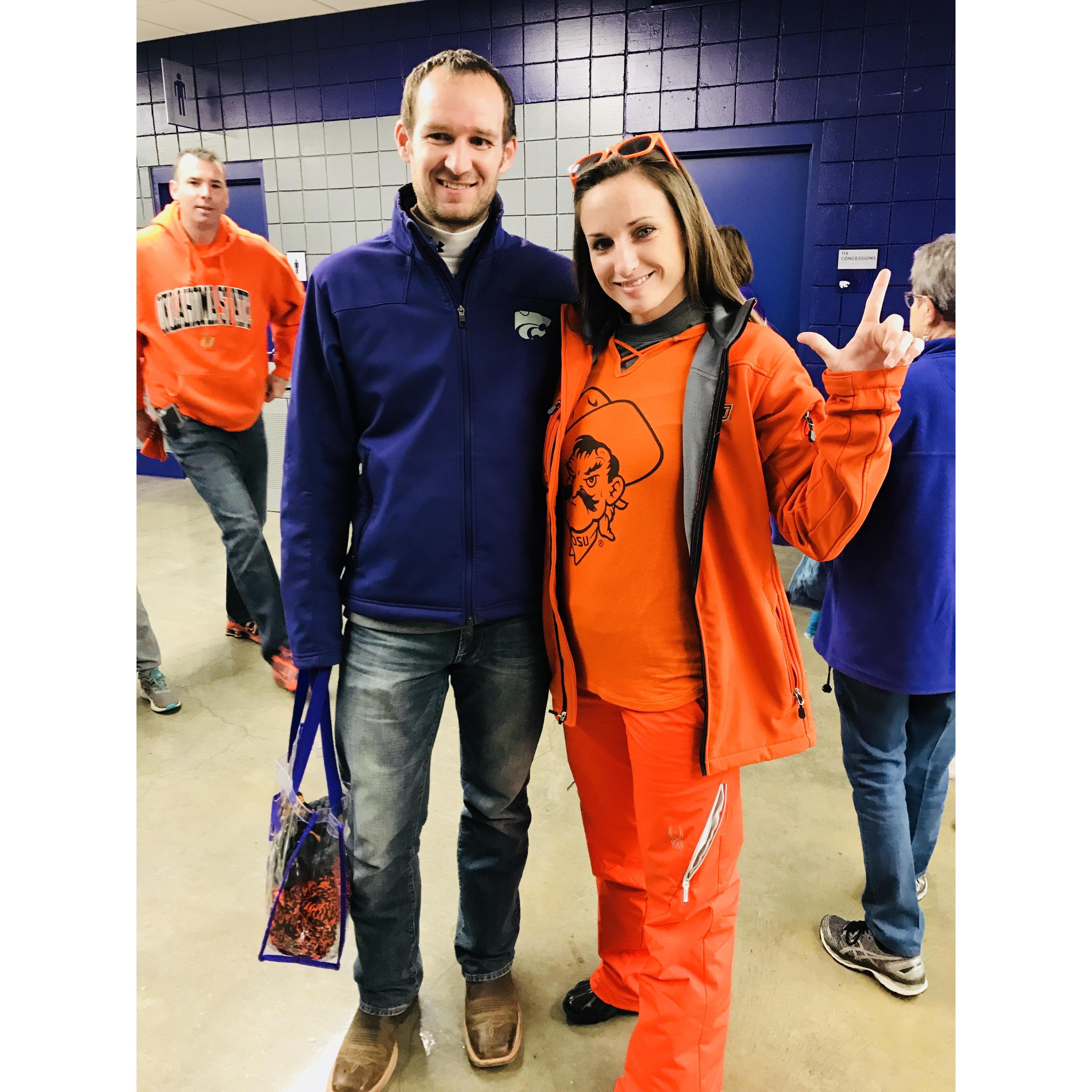 October 2018: okstate vs kstate game!