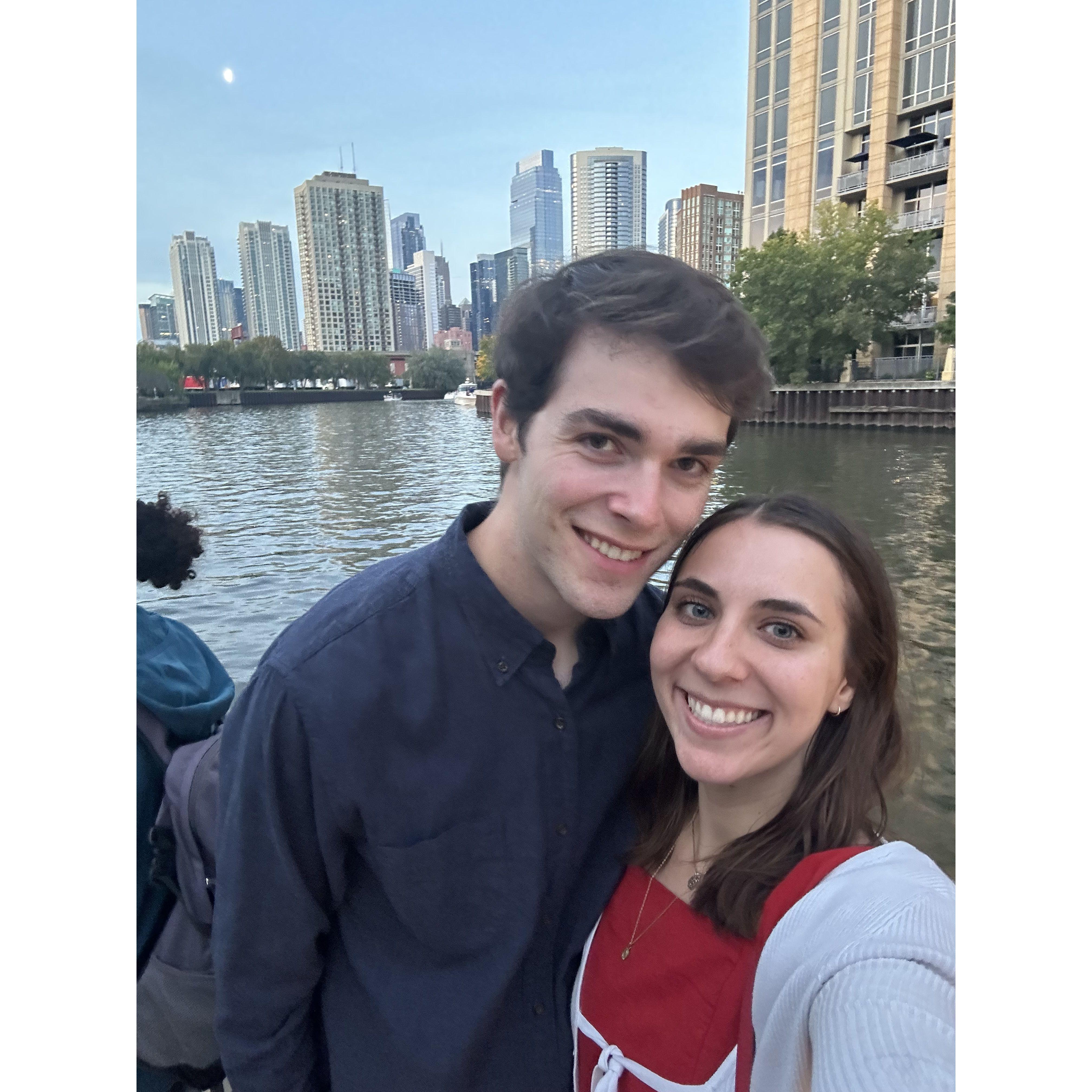 Us in Chicago together