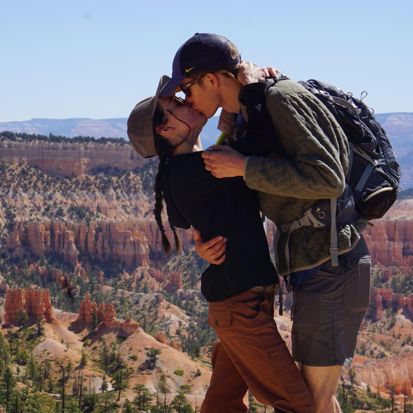 With temperatures skyrocketing, they found relief in Bryce Canyon.  Between the shady trees and the Hoodoo Kolsh from the general store, it was incredibly hard to leave.