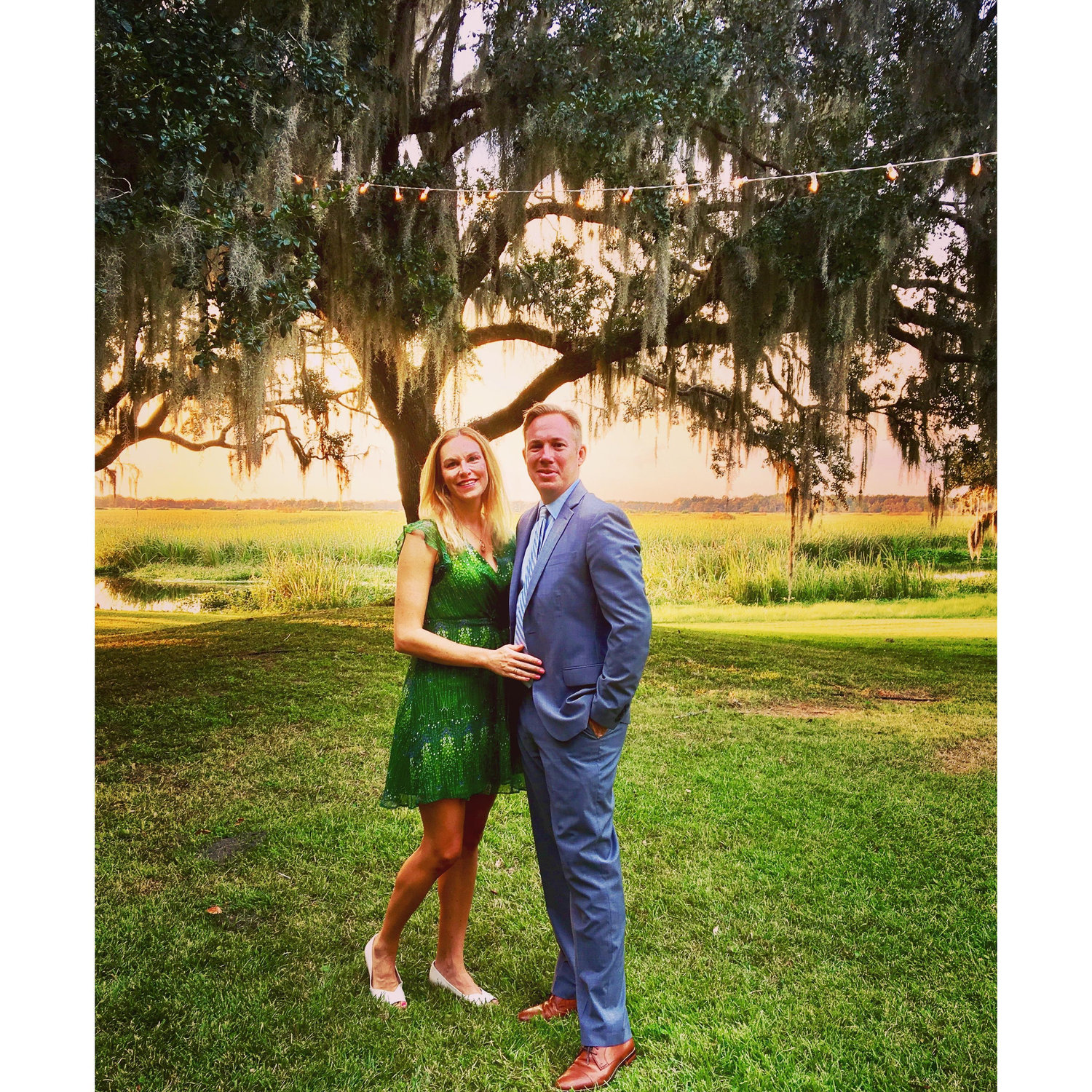 Our first big trip was to South Carolina for Ben's friends Shepard and Amanda's wedding.