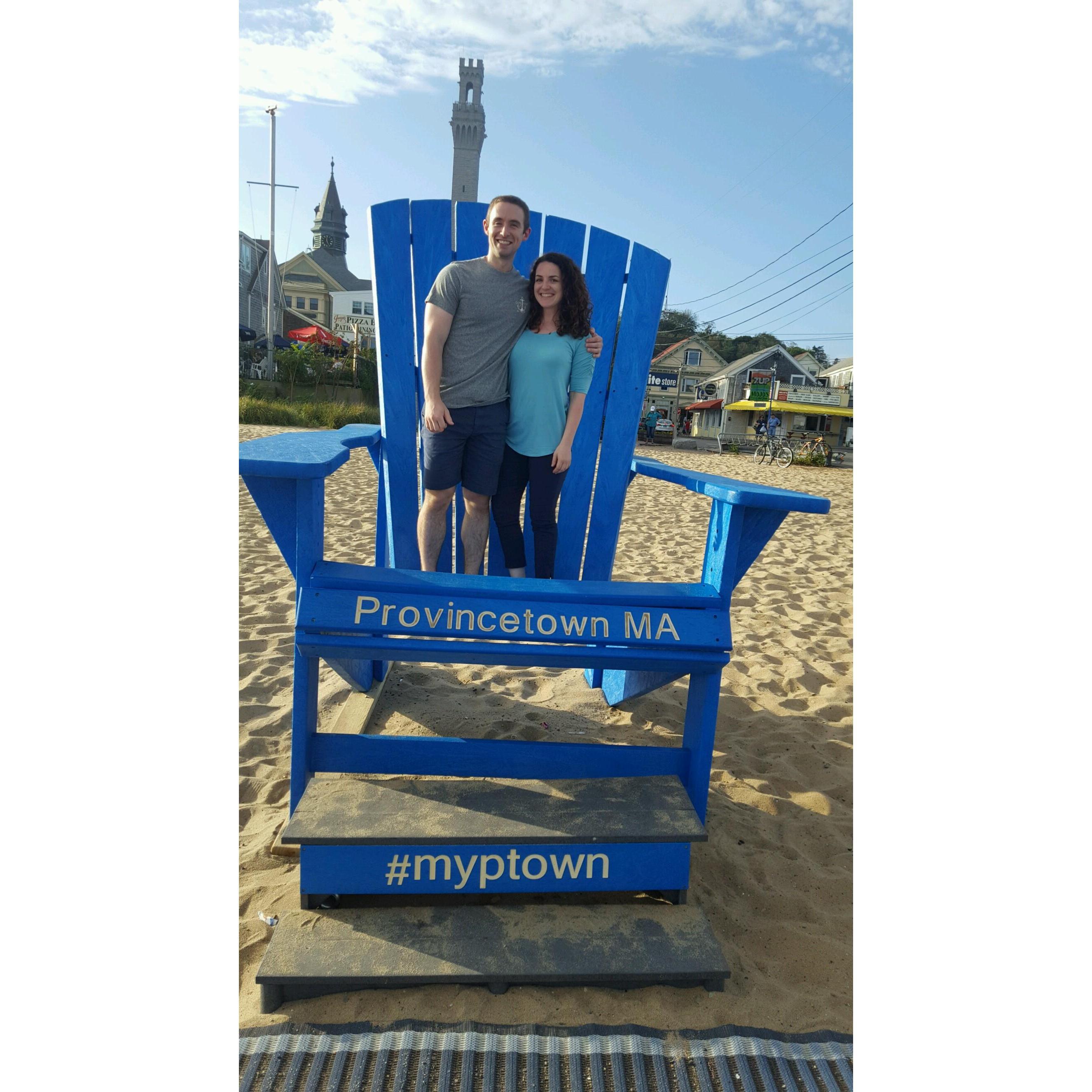 Adventures in Cape Cod. Alyssa's favorite place was Provincetown.