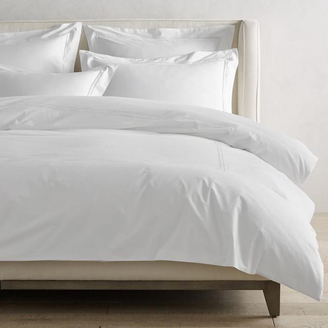 Chambers® Italian Hotel Embroidered Duvet Cover, King/Cal King, White