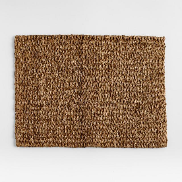 Lanai Dark Natural Rectangle Placemat