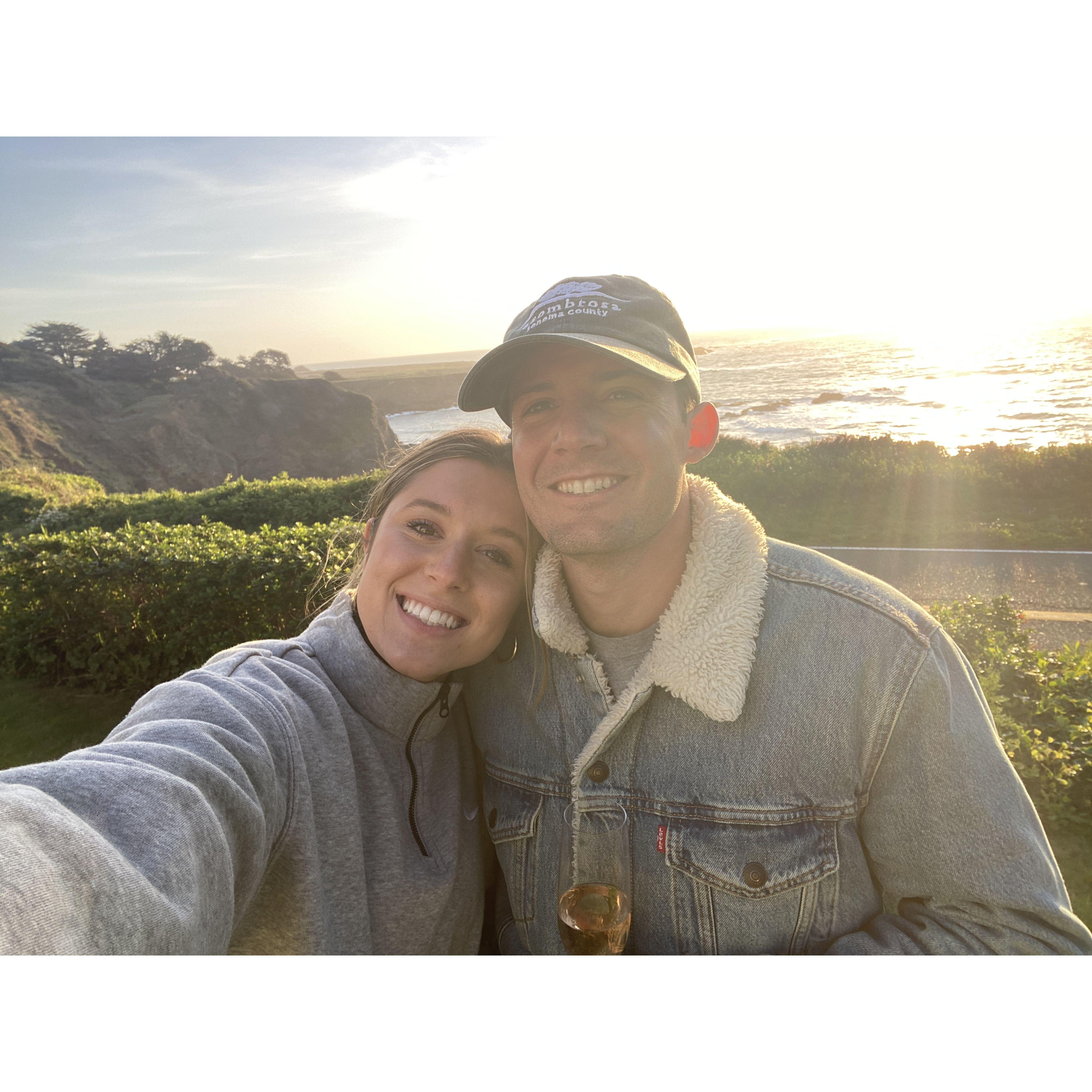 Anniversary getaway to Mendocino