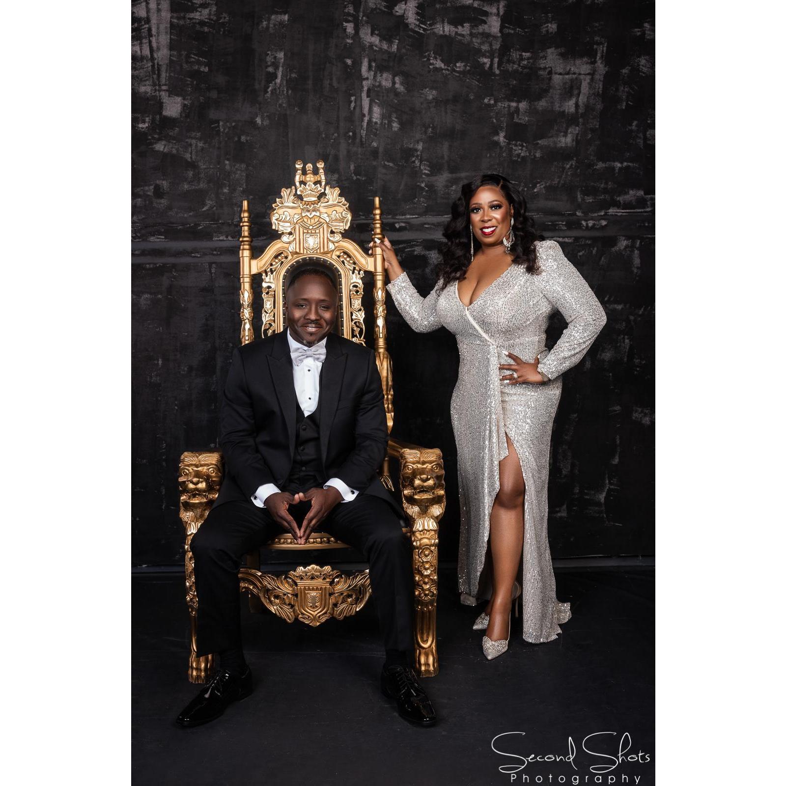 The King meets his Queen