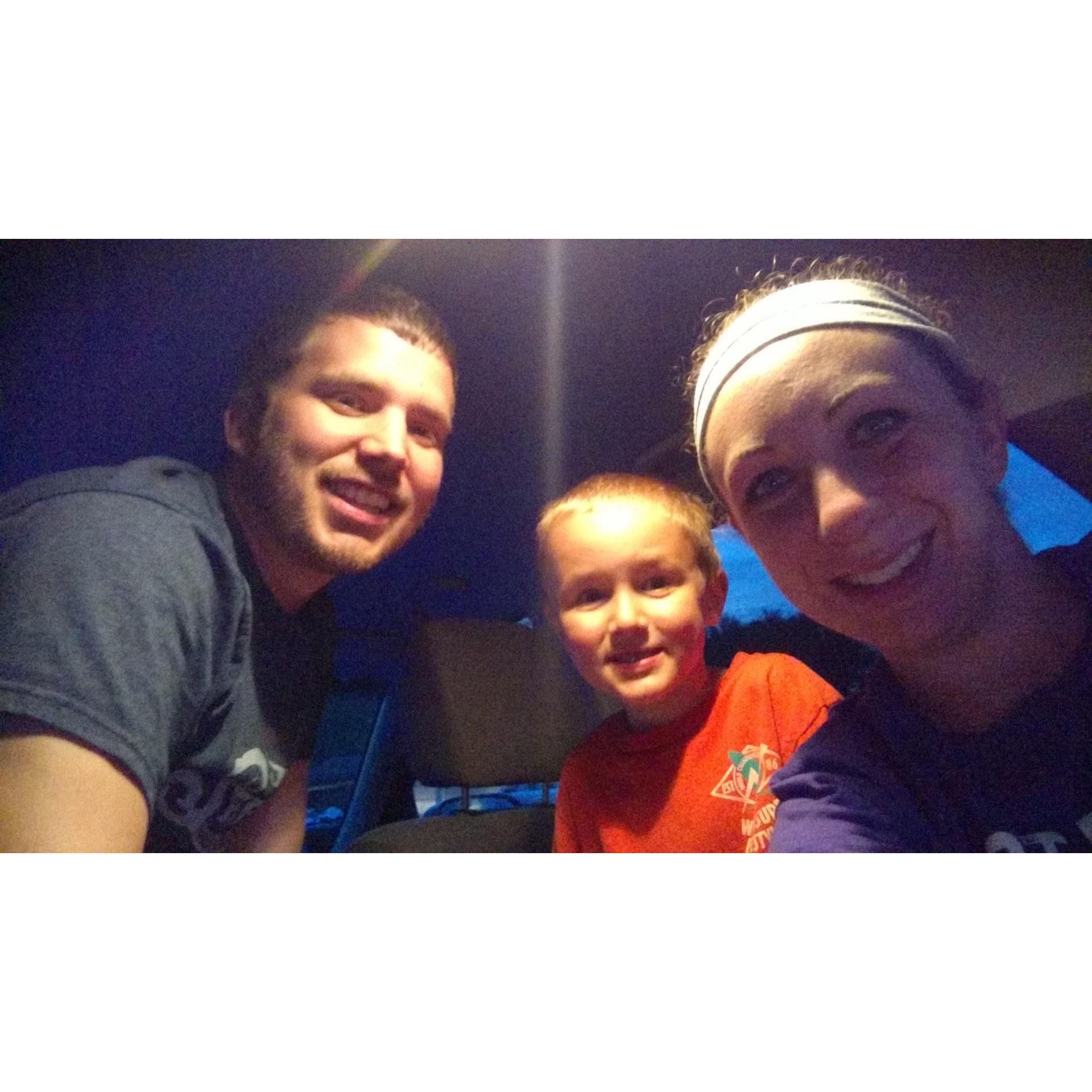 Drive-in movie fun