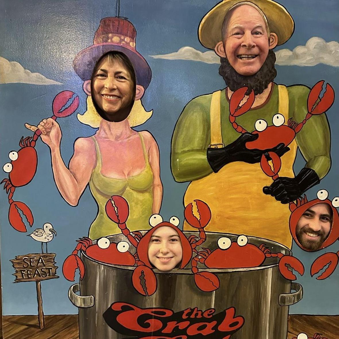 With Kris and Peter in Seattle after the cruise!