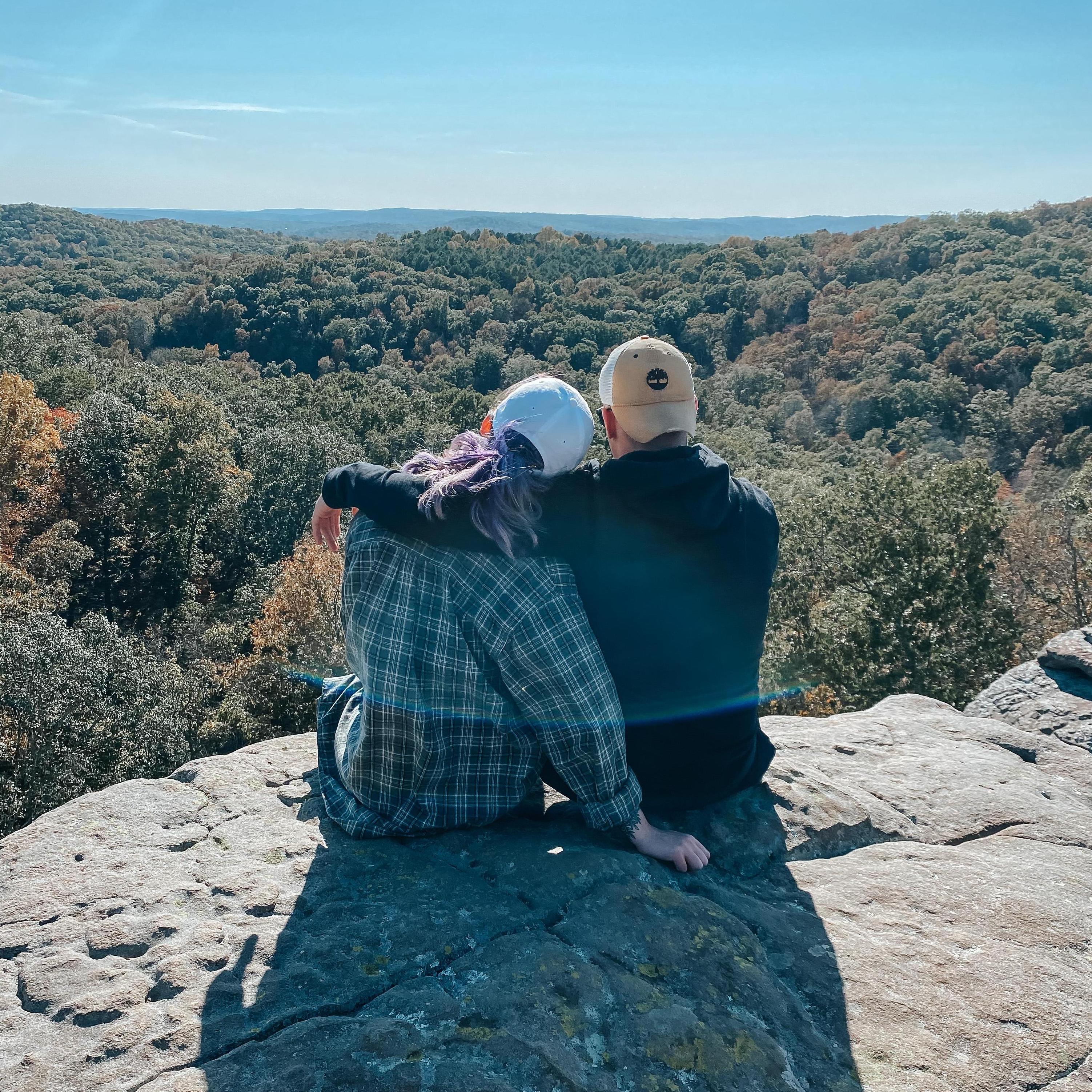 our first hike together