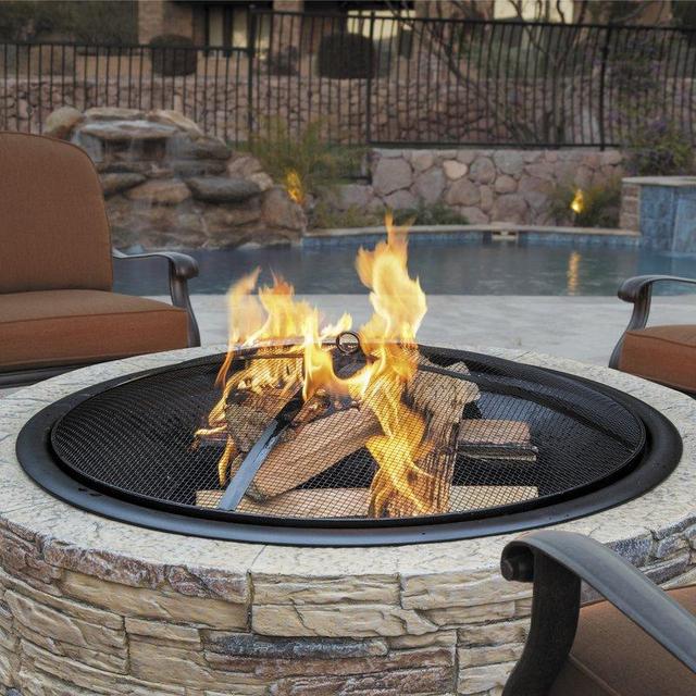 Cast Stone Wood Fire Pit