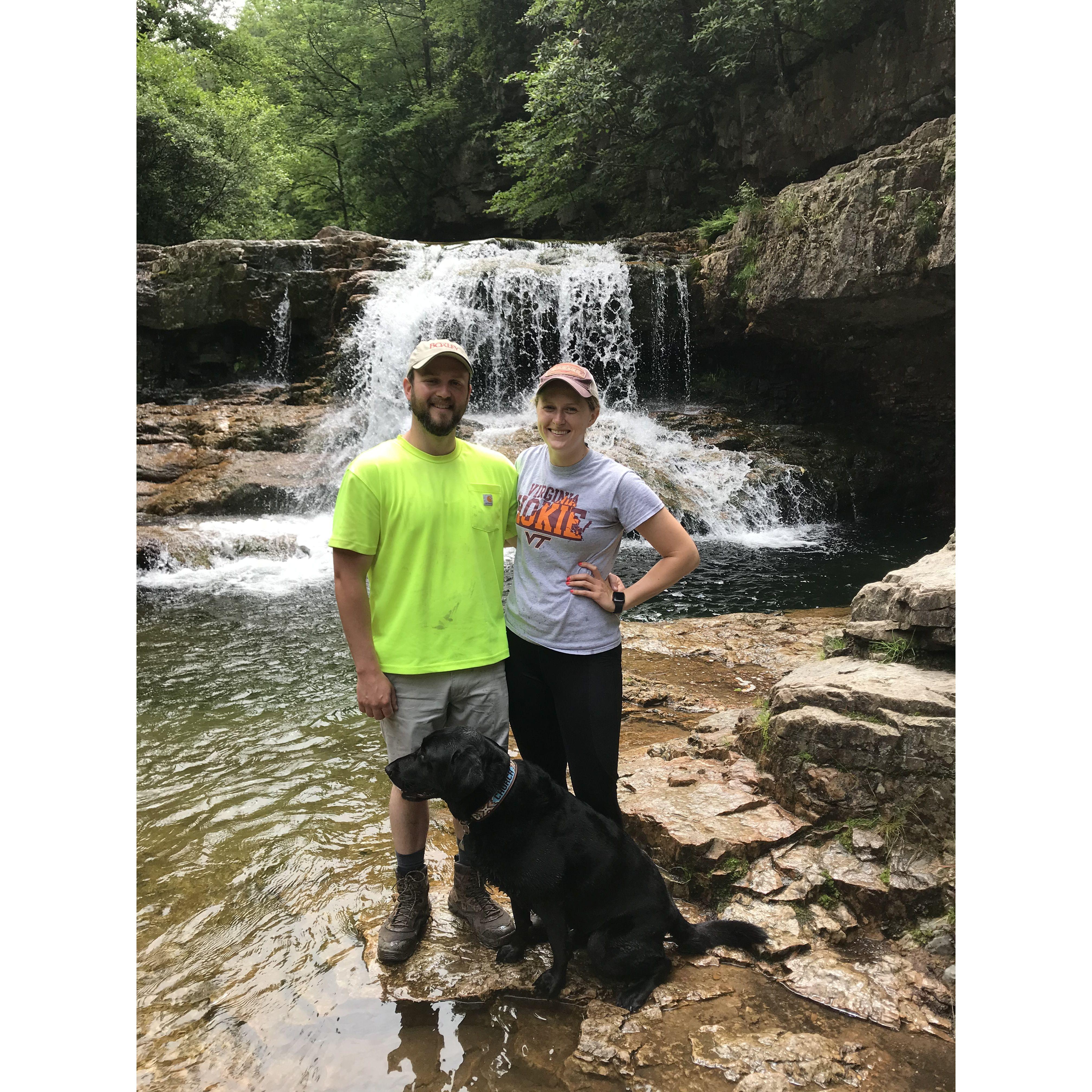 Hiking Mary’s Rock.