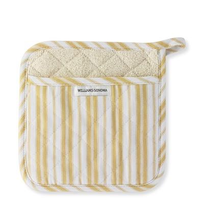 Williams Sonoma Striped Potholder, Jojoba