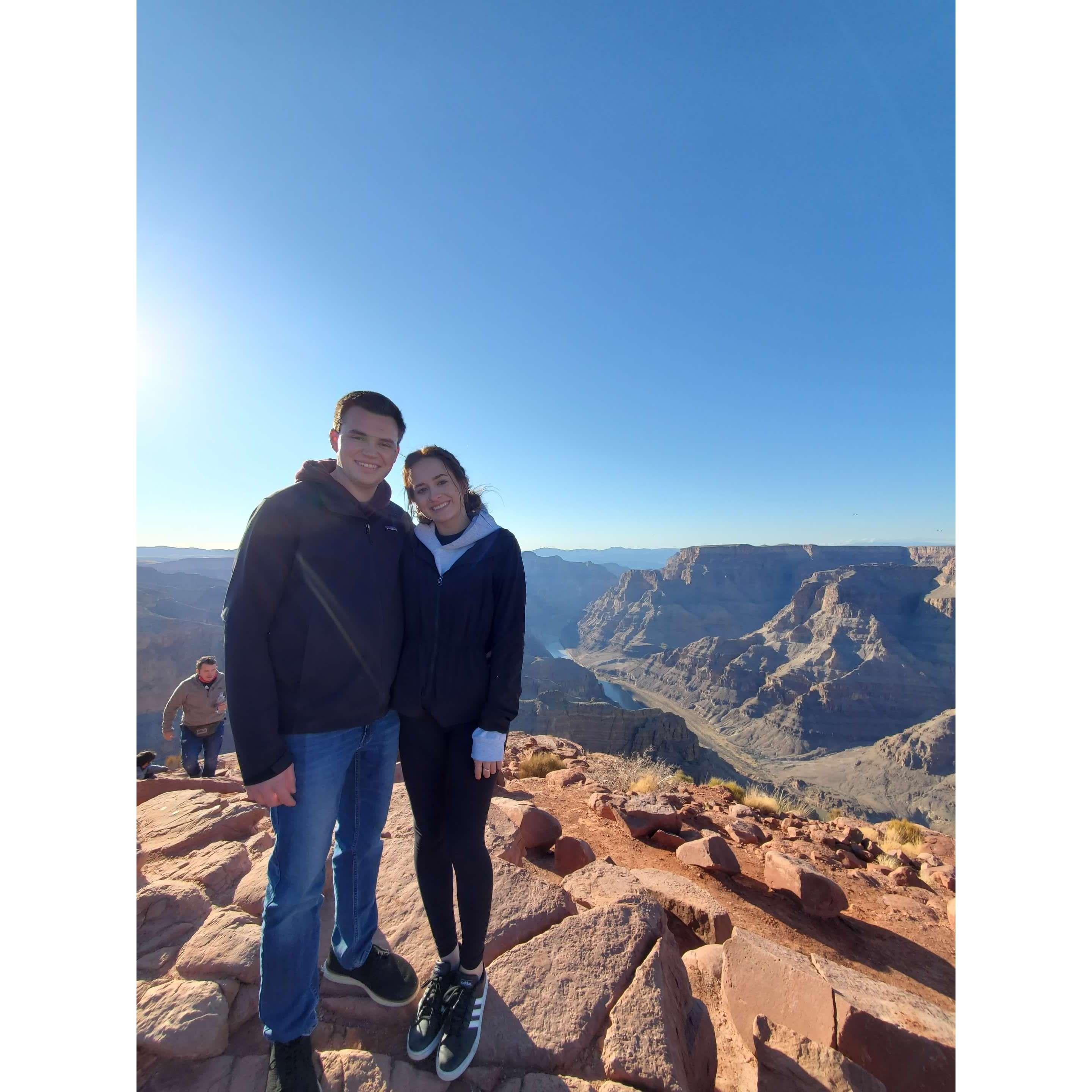 The Fargo winter got so bad that we had to go back down to Arizona a few months later. While we were there, we saw the other half of the Grand Canyon and spent 24 hours in Las Vegas. March 2021.