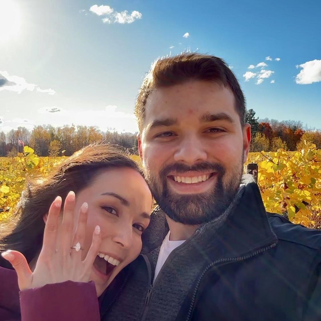 We got engaged in October 2024!