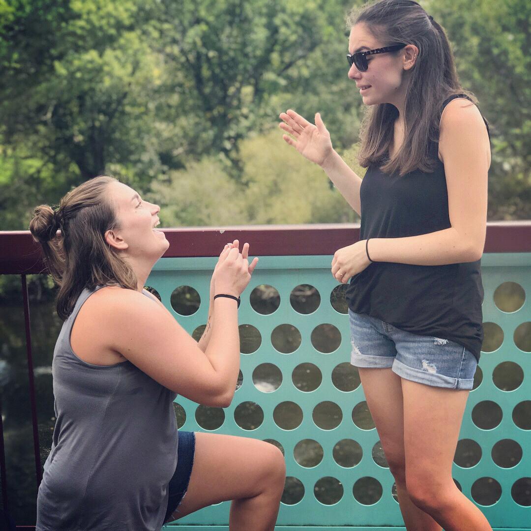 She was so surprised :)