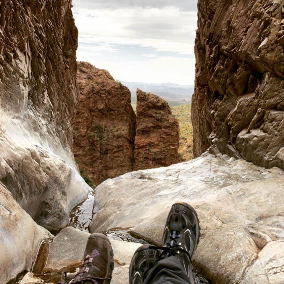 "The Window" in Big Bend National Park. The spot Justin wanted to propose but was too crowded.
