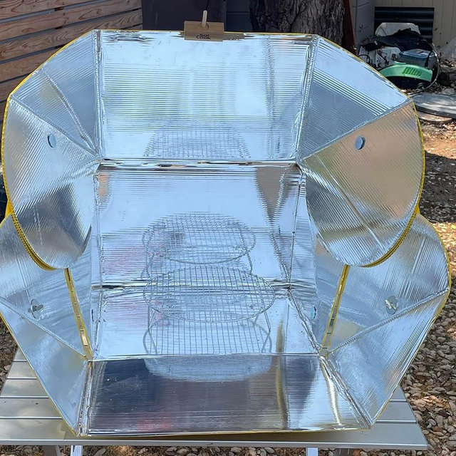 SolCook All Season Solar Cooker - Camping Cookware, Fruit & Food Dehydrator, Camp Stove, Fruit Canning Supplies, Camping Gear, Survival Gear, Emergency Supplies, (17) Camper