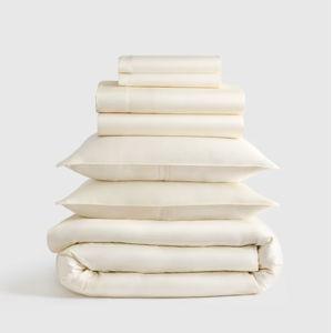 Bamboo Deluxe Bedding Bundle - Ivory, King