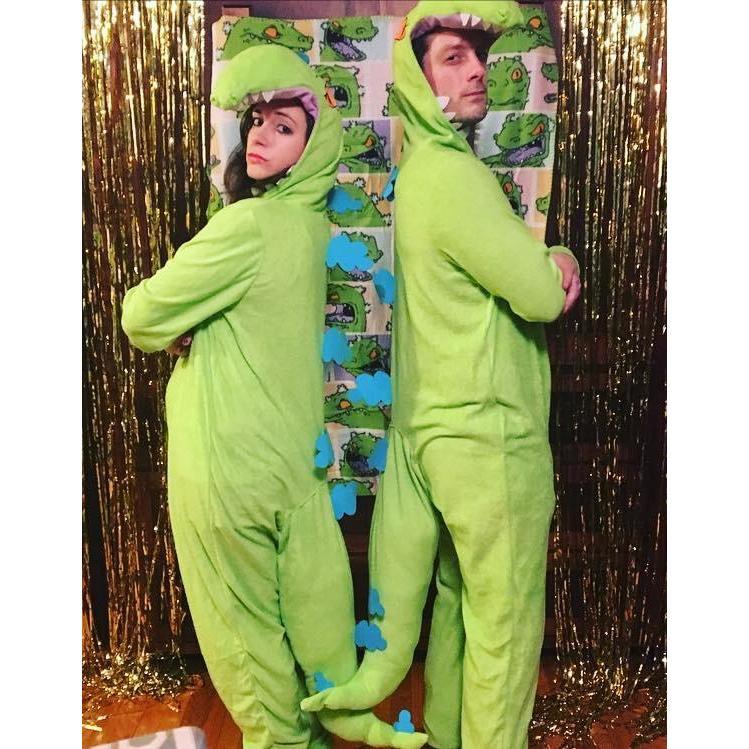 How we assume most couples dress early on in their dating career...right?