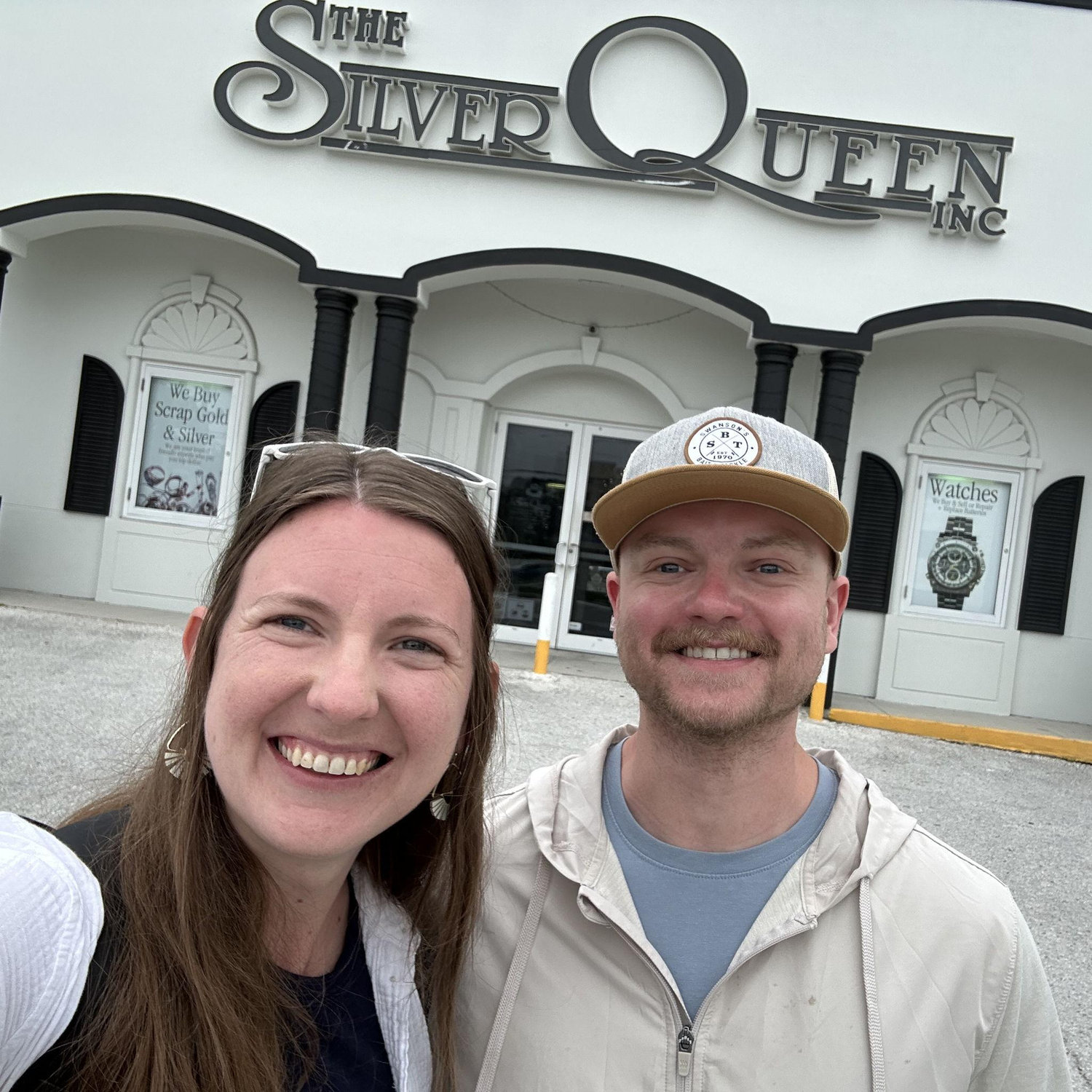 Ring shopping! If you go here, ask for Margie. She is the best.