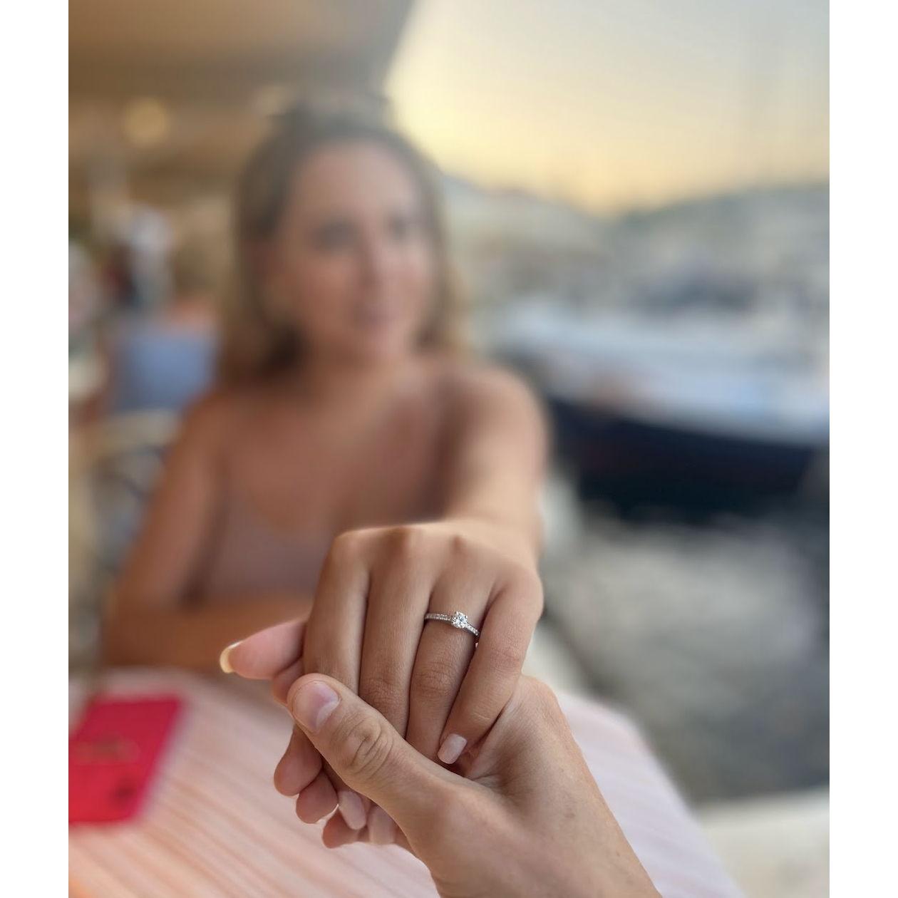 WE ARE ENGAGED !