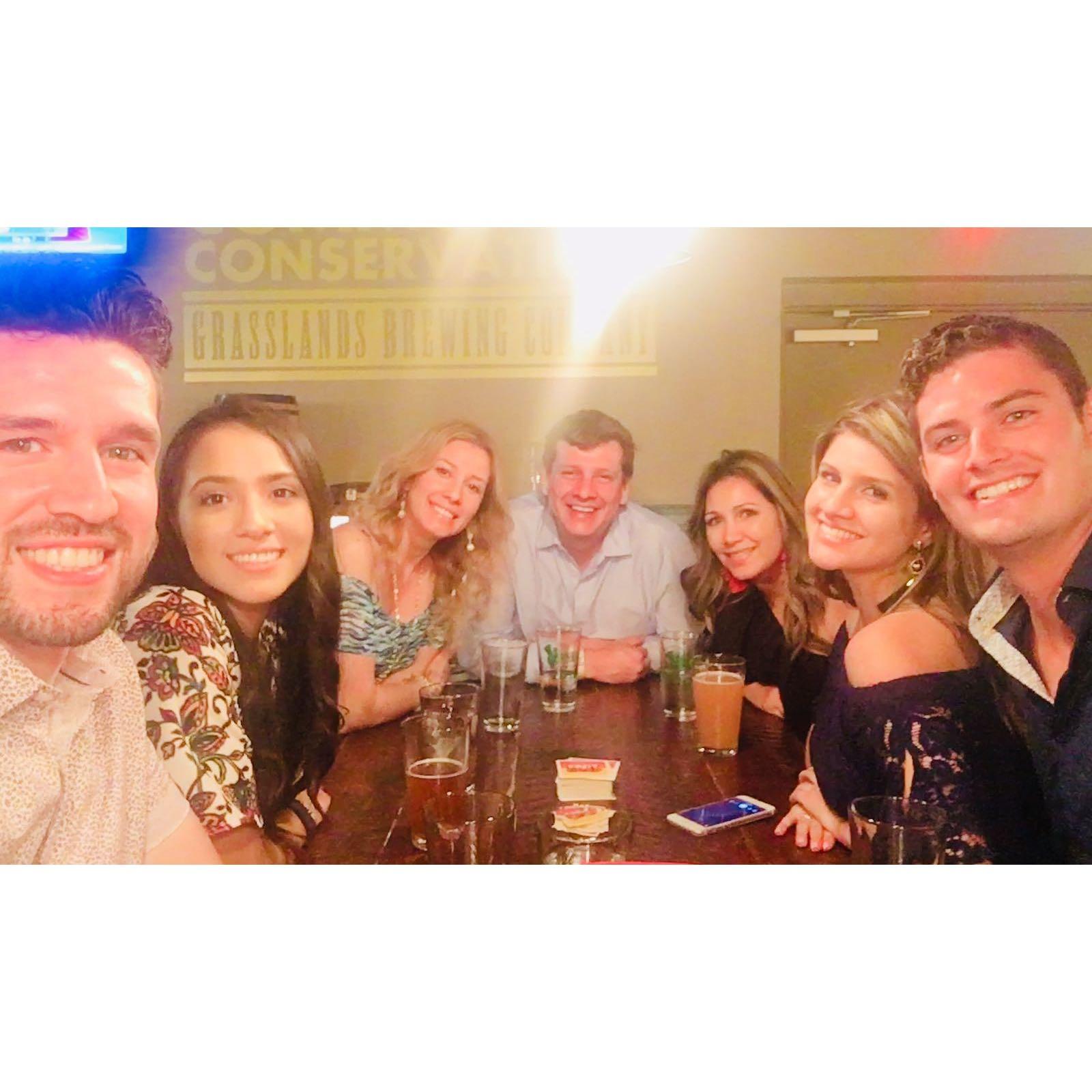 Graduation Dinner! Spring 2018