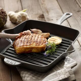 American Cast Iron Square Grill Pan