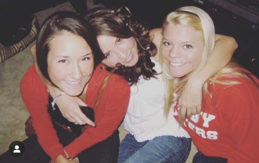 Alyssa and Natalie with their best friend Katie Rose. Natalie met Katie when they were 8 or 9 years old and she’s been a huge part of both of their lives ever since. The Swopes consider Katie family.