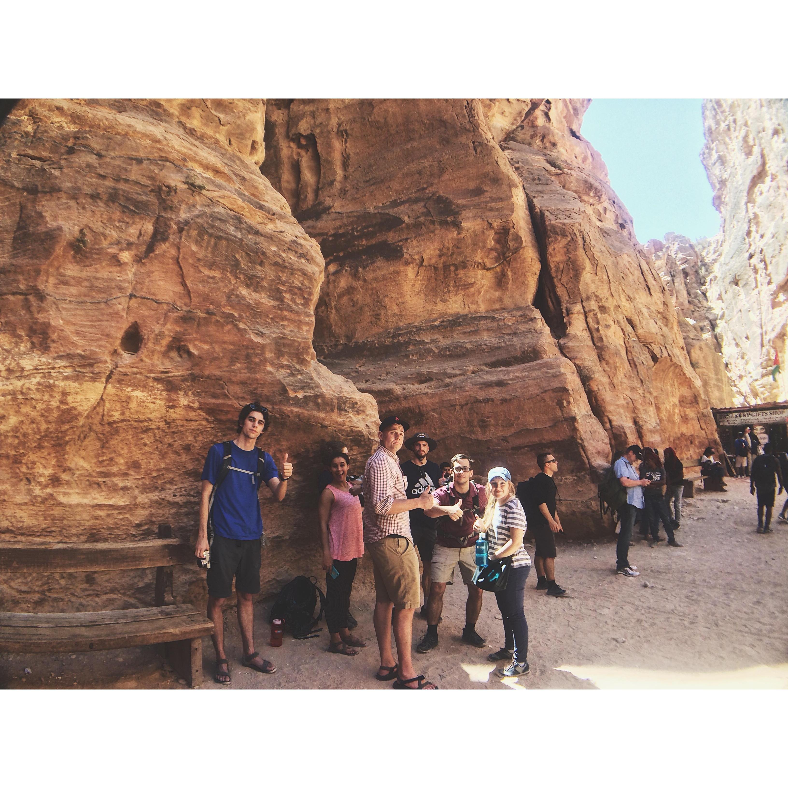 Boo & I went to Jordan for the summer of 2017 with a team with Avant Ministries. This is our team at Petra!