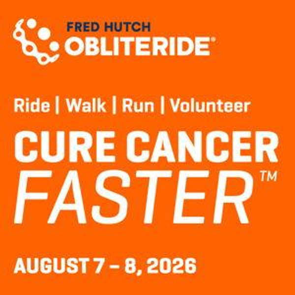 Donate to Sanjay’s 25mile bike ride for Fred Hutch Cancer Research Center's Obliteride Event